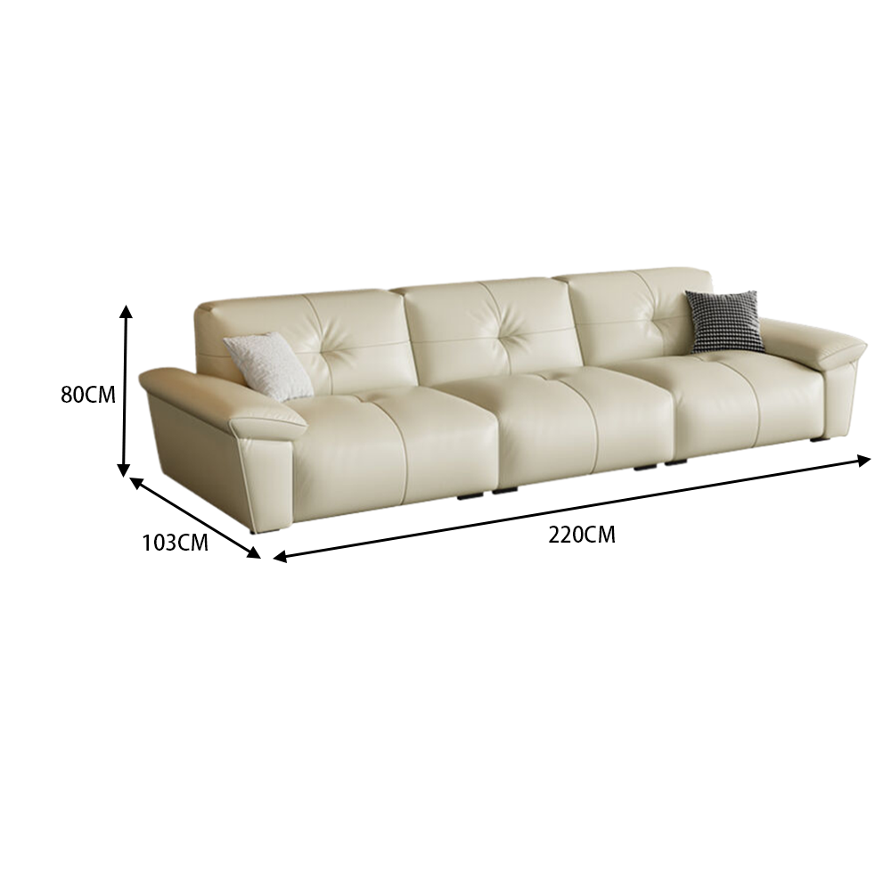 LUXORA S1424 200/260CM Frame Imported Pine Gnocchi Sofa