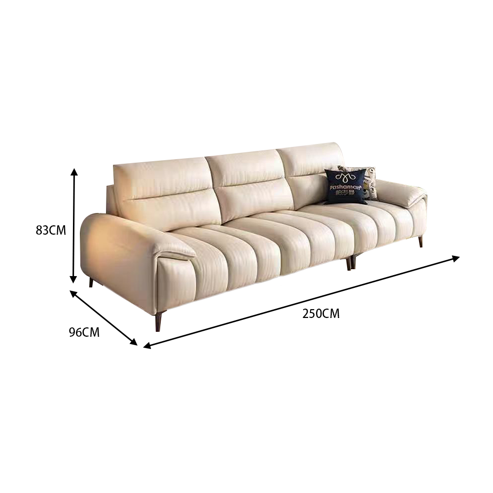 LUXORA S1448 Style Modern Frame Minimalist Imported Pine 250CM Sofa