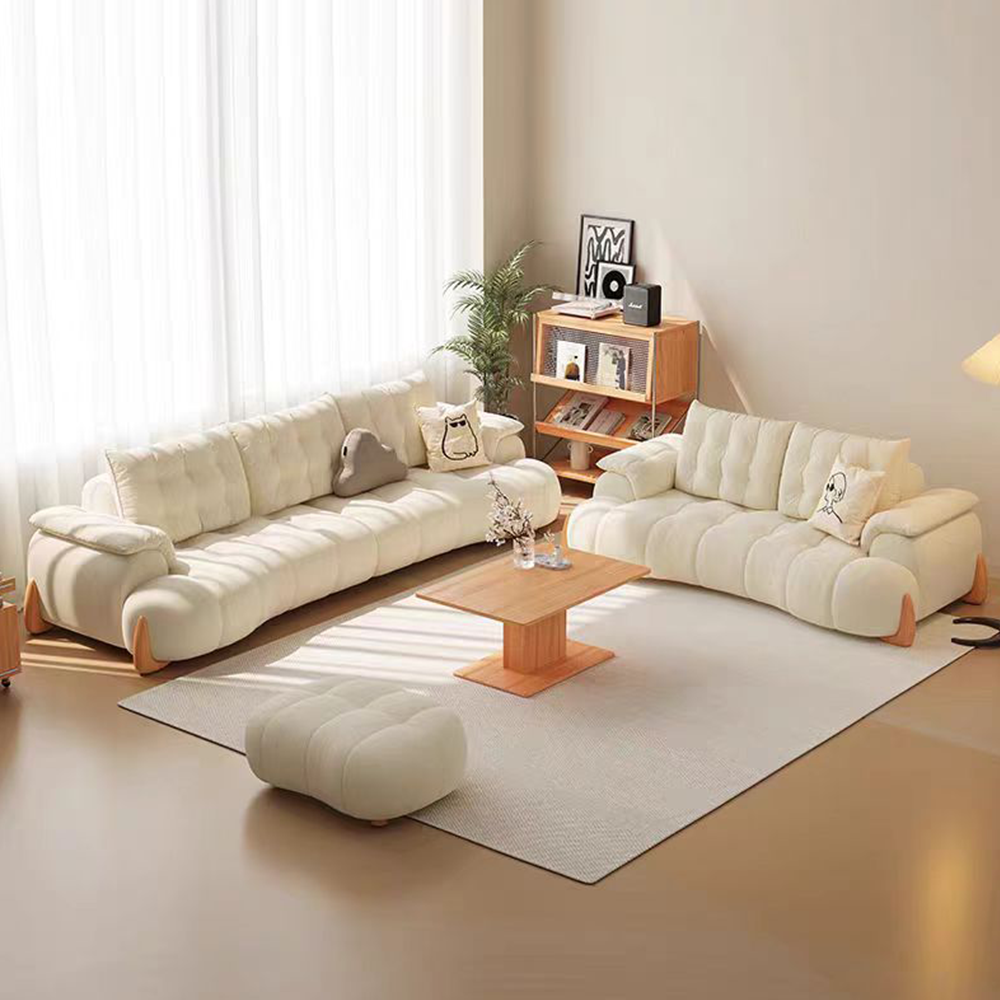 LUXORA S1469 230/260CM Style Minimalist Modern Frame Imported Pine Sofa