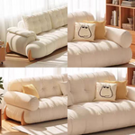 LUXORA S1469 230/260CM Style Minimalist Modern Frame Imported Pine Sofa