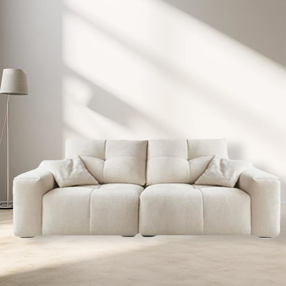 LUXORA S1477 High-Tech Wood 170-210cm Style Sofa Minimalist Fashionable Solid Fabric