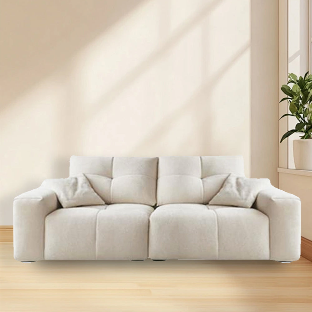 LUXORA S1477 High-Tech Wood 170-210cm Style Sofa Minimalist Fashionable Solid Fabric
