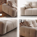 LUXORA S1477 High-Tech Wood 170-210cm Style Sofa Minimalist Fashionable Solid Fabric