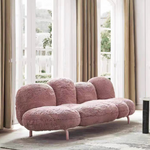 LUXORA S1485 Frame Style 220CM Modern Pine Heterosexual Imported Sofa