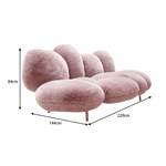 LUXORA S1485 Frame Style 220CM Modern Pine Heterosexual Imported Sofa