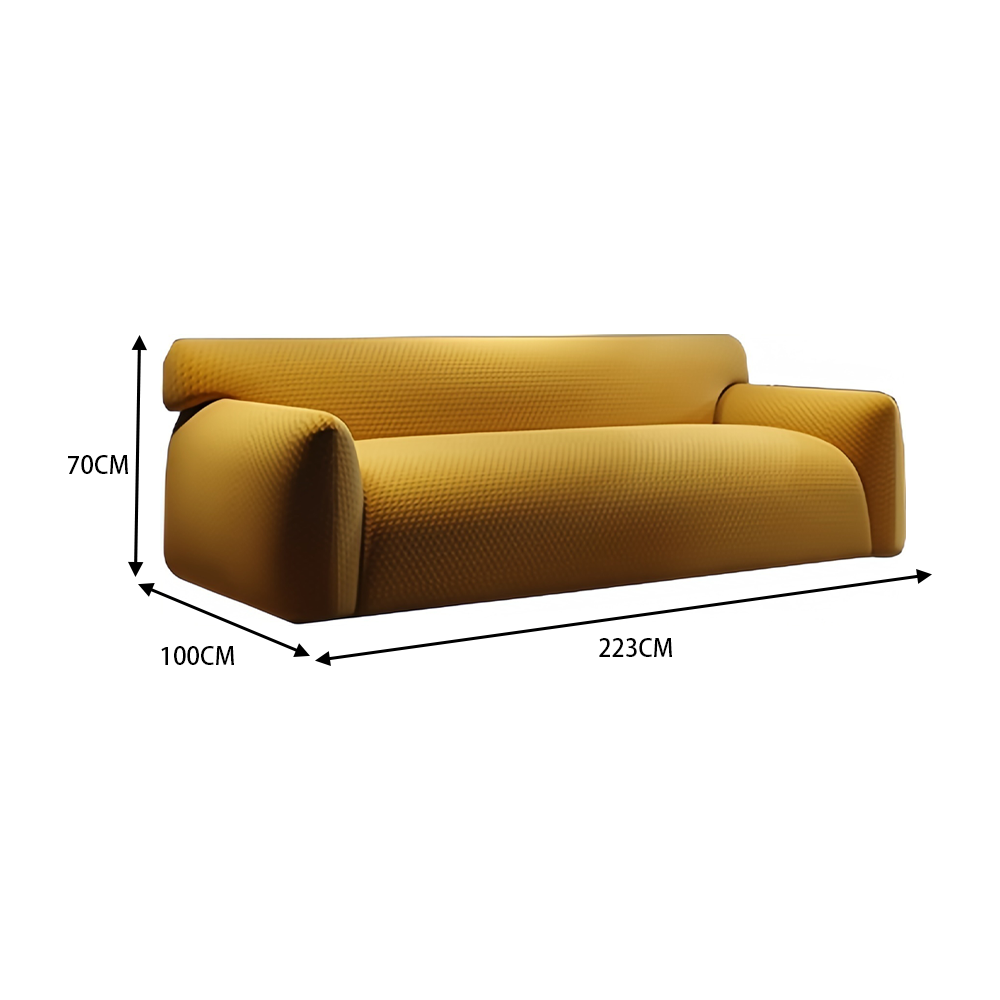 LUXORA S1494 223CM Pine Style Frame Minimalist Modern Imported Sofa