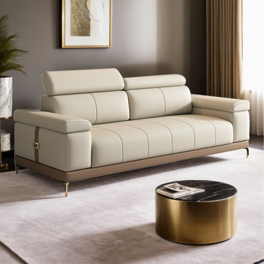 LUXORA S1499 Style Modern Pine 220CM Minimalist Frame Imported Sofa