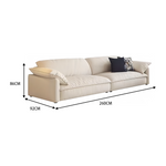LUXORA S1500 230/260CM Modern Minimalist Imported Style Pine Frame Sofa