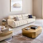 LUXORA S1505 Modern 220CM Minimalist Imported Pine Style Frame Sofa