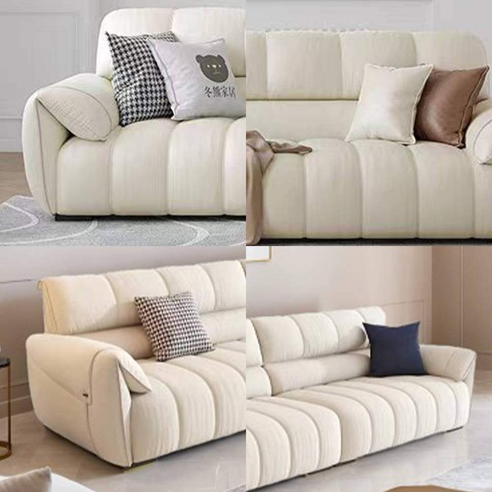 LUXORA S1505 Modern 220CM Minimalist Imported Pine Style Frame Sofa