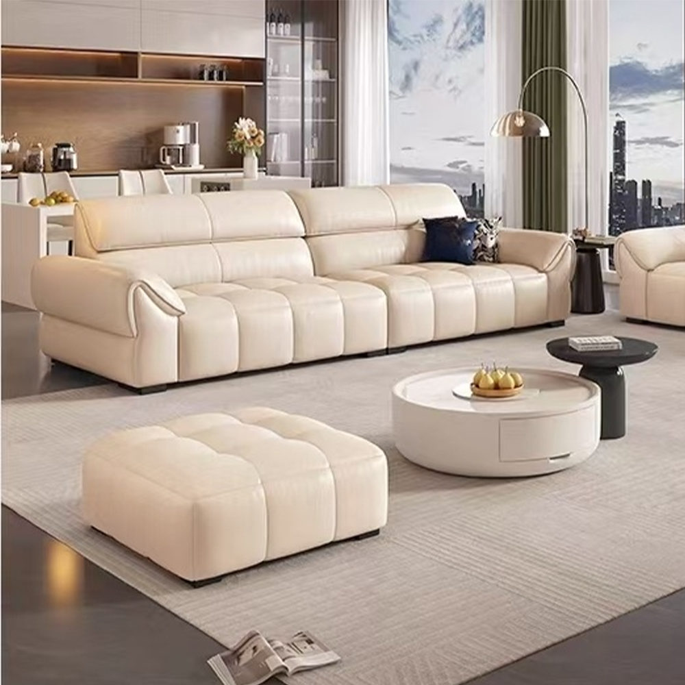 LUXORA S1506 Style Frame Pine Modern 220CM Imported Minimalist Sofa
