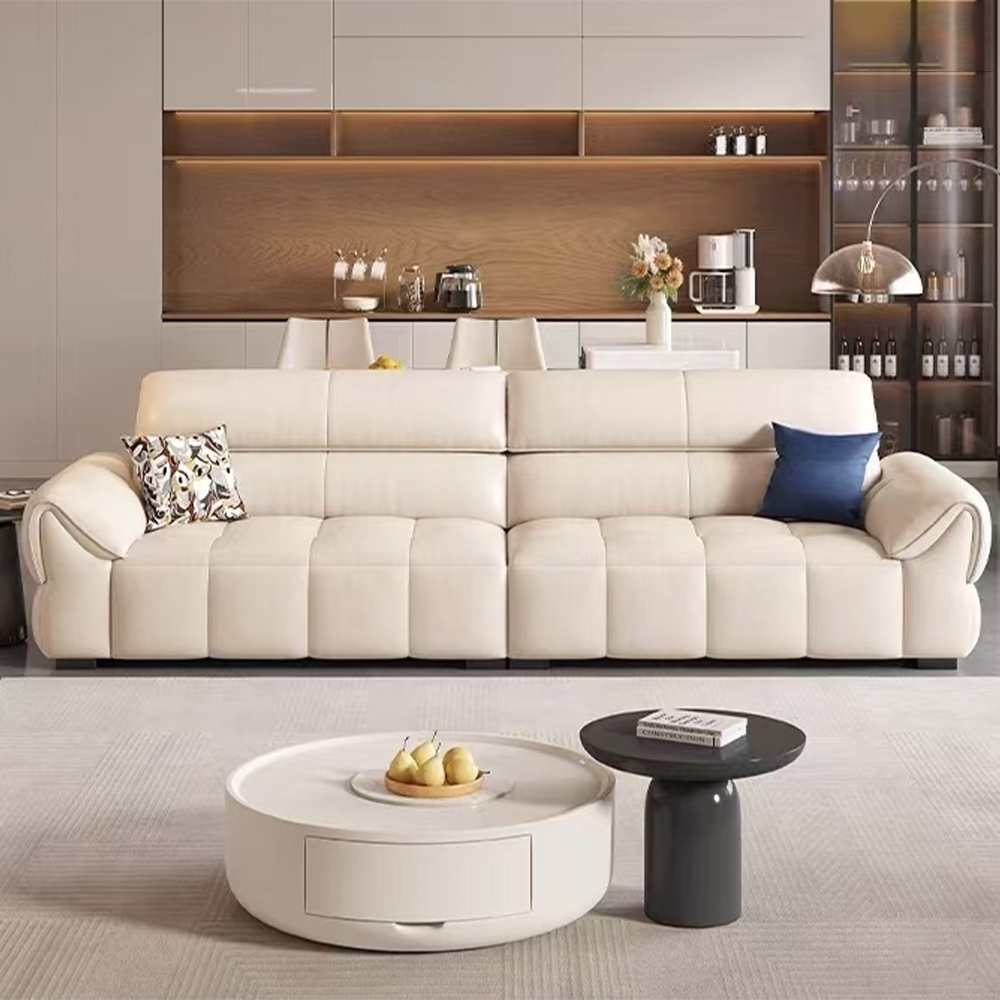 LUXORA S1506 Style Frame Pine Modern 220CM Imported Minimalist Sofa