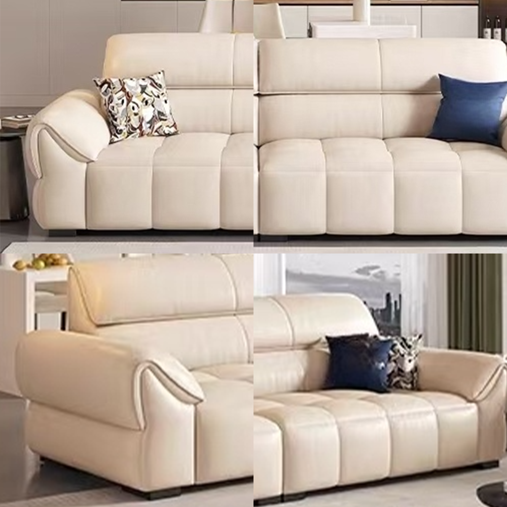 LUXORA S1506 Style Frame Pine Modern 220CM Imported Minimalist Sofa