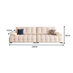 LUXORA S1515 Pine Minimalist Frame Modern Imported 220CM Style Sofa
