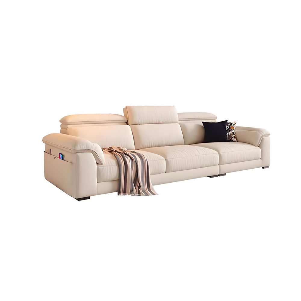 LUXORA S1532 Imported Style Modern Minimalist Frame Pine 220CM Sofa
