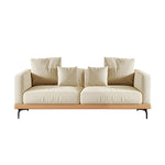 LUXORA S1536 210-240cm Minimalist Sofa Style Matte Solid Fashionable Wood Fabric