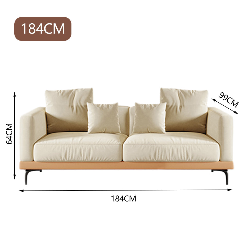 LUXORA S1536 210-240cm Minimalist Sofa Style Matte Solid Fashionable Wood Fabric