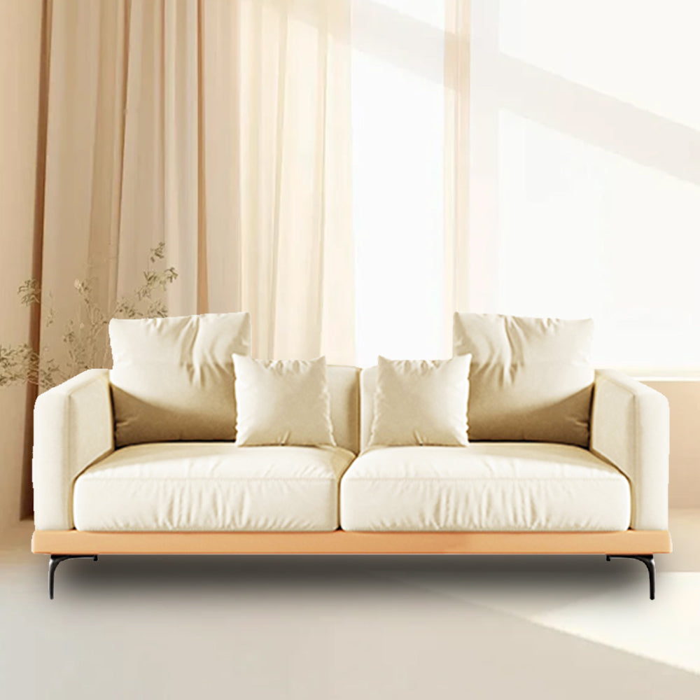 LUXORA S1536 210-240cm Minimalist Sofa Style Matte Solid Fashionable Wood Fabric