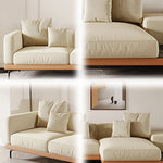 LUXORA S1536 210-240cm Minimalist Sofa Style Matte Solid Fashionable Wood Fabric