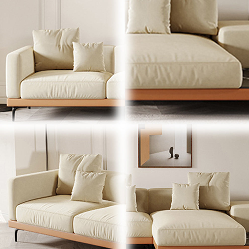 LUXORA S1536 210-240cm Minimalist Sofa Style Matte Solid Fashionable Wood Fabric