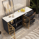LUXORA SC1002 Modern Rock Countertop Slab 120/150CM Simple Dining Sideboard