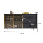 LUXORA SC1002 Modern Rock Countertop Slab 120/150CM Simple Dining Sideboard