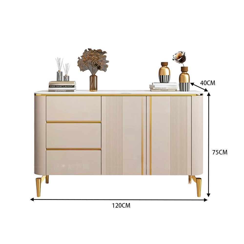 LUXORA SC1003 Countertop Slab Dining Rock Simple 120/150CM Modern Sideboard