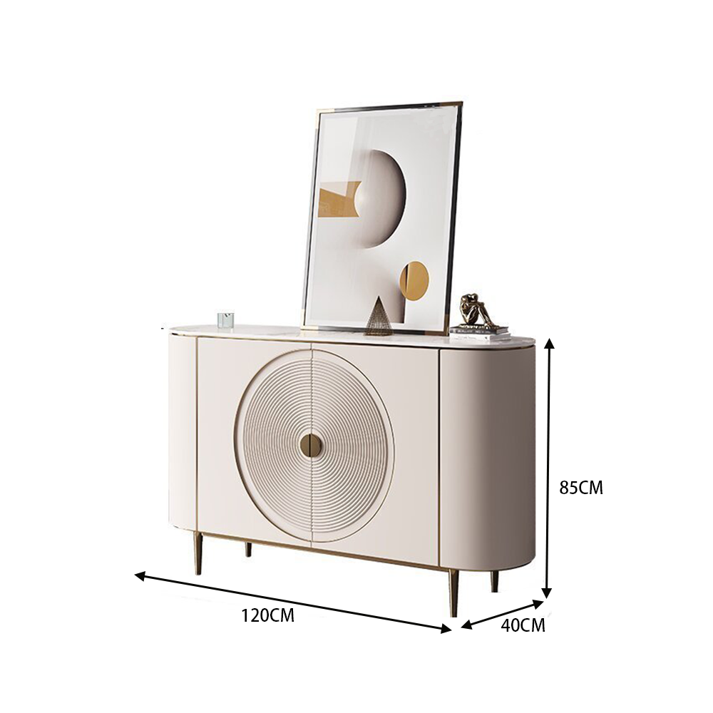 LUXORA SC1005 Slab Simple Countertop Dining Modern 120/150CM Rock Sideboard
