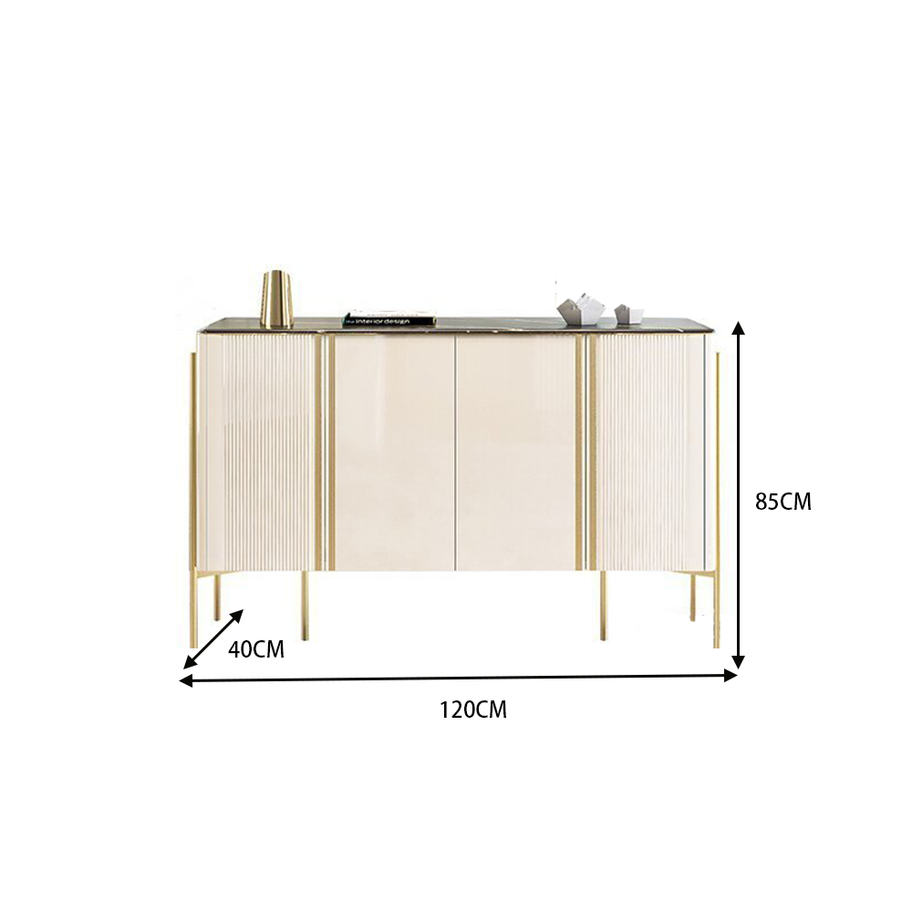 LUXORA SC1006 120/150CM Slab Rock Dining Countertop Simple Modern Sideboard