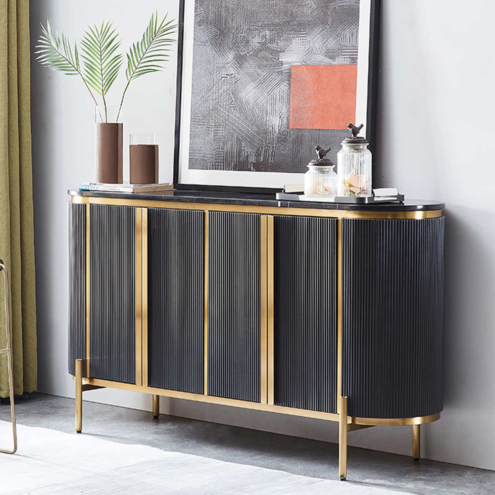 LUXORA SC1007 Rock Simple Modern Countertop Slab Dining 120/150CM Sideboard