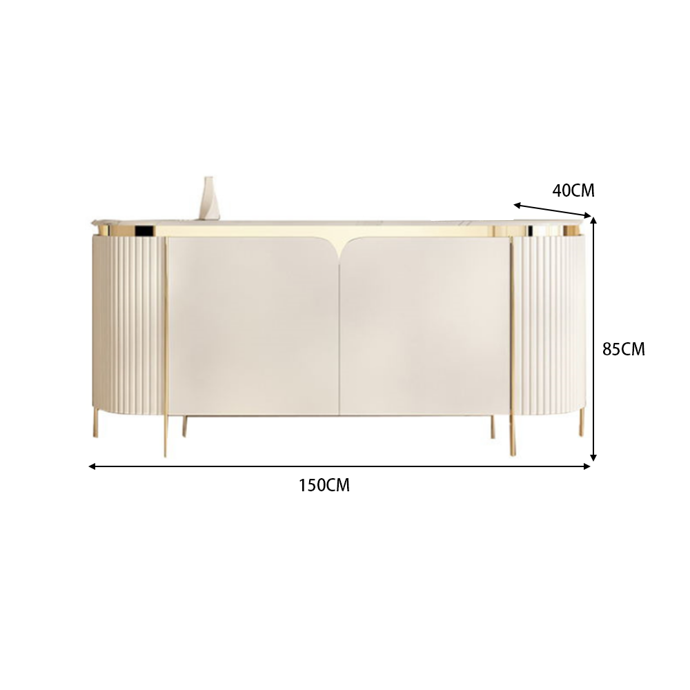 LUXORA SC1013 Slab Modern Simple Rock Dining Countertop 150CM Sideboard