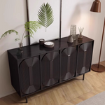 LUXORA SC1017 Modern 140/160CM Wood Countertop Solid Simple Sideboard