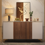 LUXORA SC1018 Luxury Style Solid Wood 120/150CM Light Dining Sideboard