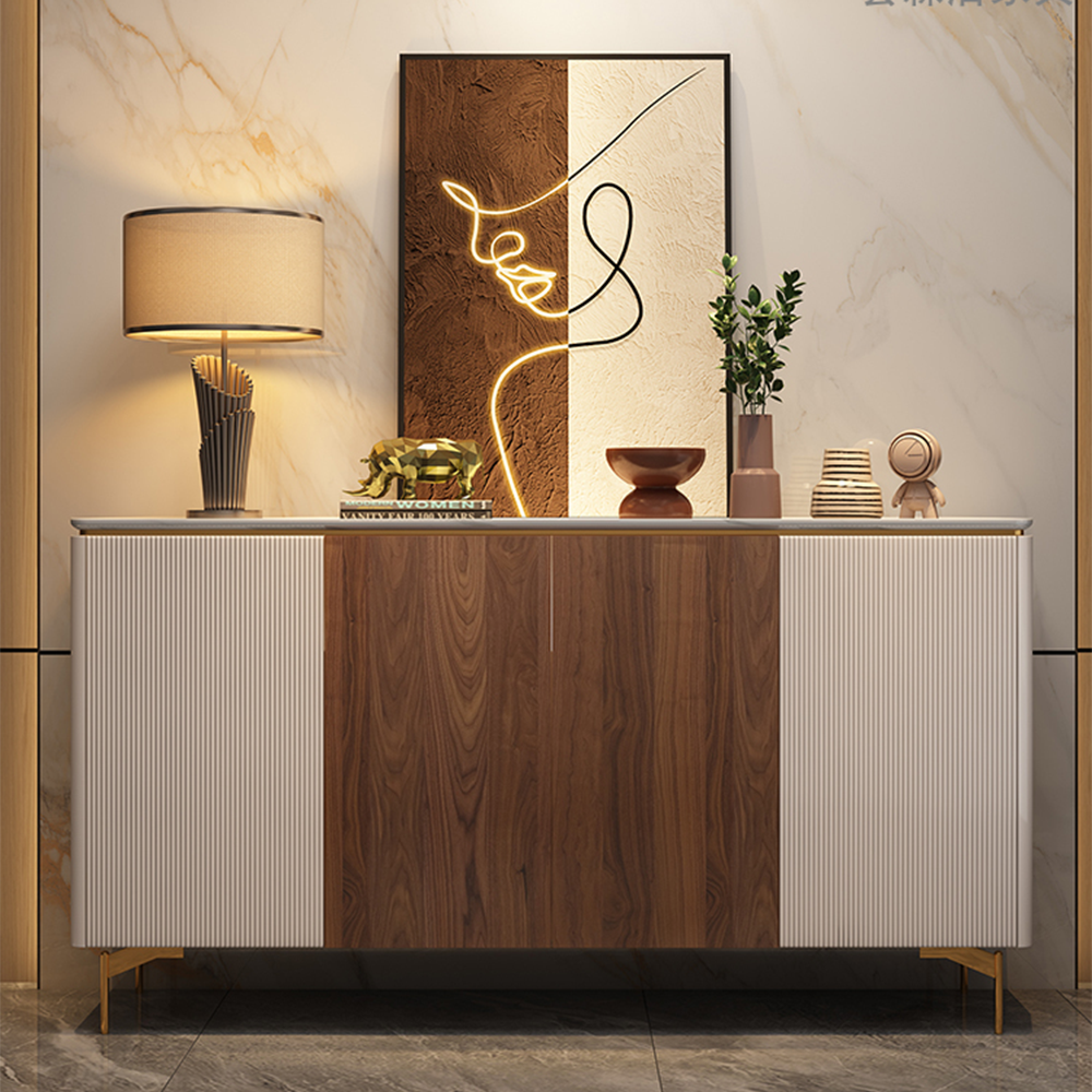 LUXORA SC1018 Luxury Style Solid Wood 120/150CM Light Dining Sideboard