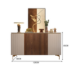 LUXORA SC1018 Luxury Style Solid Wood 120/150CM Light Dining Sideboard