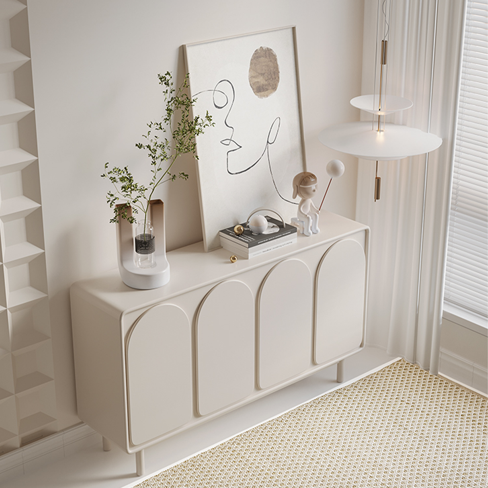 LUXORA SC1019 Dining Modern Rock Countertop Simple 80/120/150CM Slab Sideboard