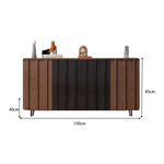 LUXORA SC1021 Style Solid Wood Luxury 120/150CM Minimalist Sideboard