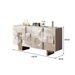 LUXORA SC1023 Stone Countertop Luxury Light 140/160CM Sideboard
