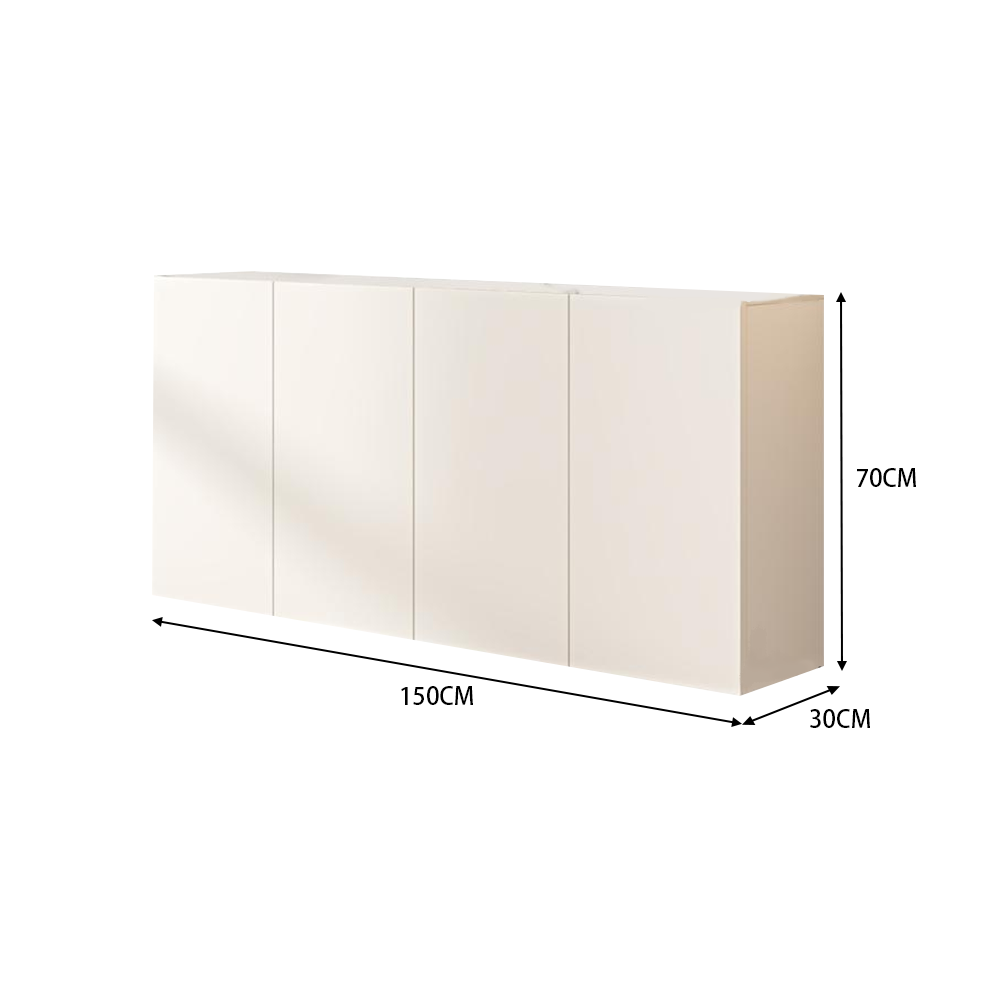 LUXORA SC1024 Modern Countertop Dining 120/150CM Slab Minimalist Rock Sideboard