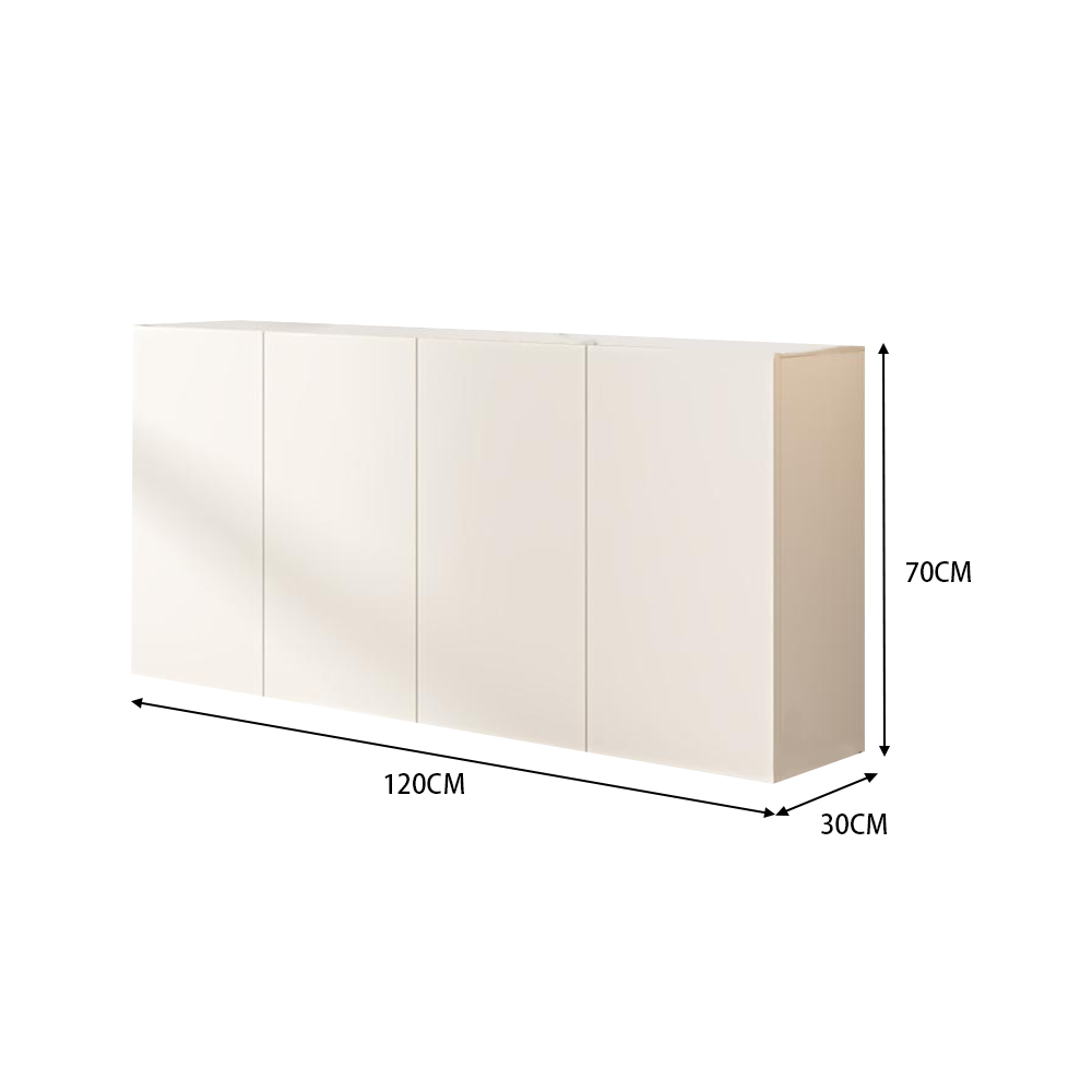LUXORA SC1024 Modern Countertop Dining 120/150CM Slab Minimalist Rock Sideboard