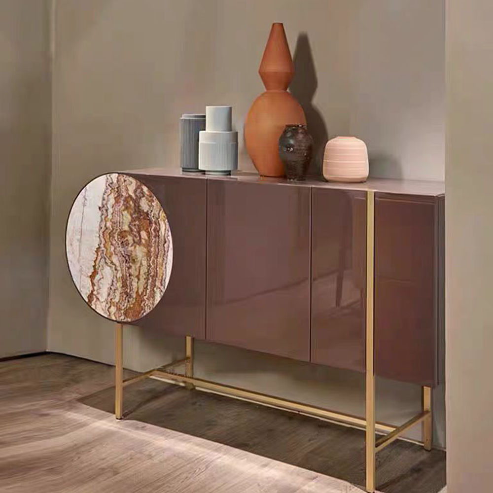 LUXORA SC1025 Slab Rock Minimalist Modern Countertop 150CM Dining Sideboard