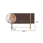 LUXORA SC1025 Slab Rock Minimalist Modern Countertop 150CM Dining Sideboard