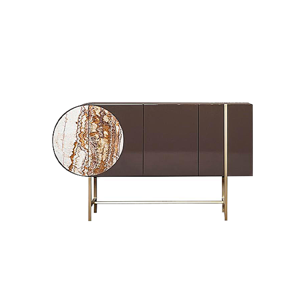 LUXORA SC1025 Slab Rock Minimalist Modern Countertop 150CM Dining Sideboard