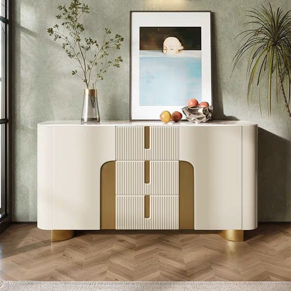 LUXORA SC1027 Slab Countertop Dining Minimalist 150CM Rock Modern Sideboard