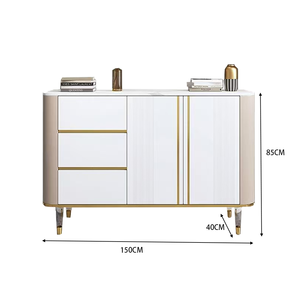 LUXORA SC1028 Luxury Countertop Light 150CM Slate Sideboard