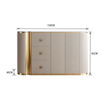 LUXORA SC1030 Style luxury Rock Slate Light Countertop 150CM Sideboard