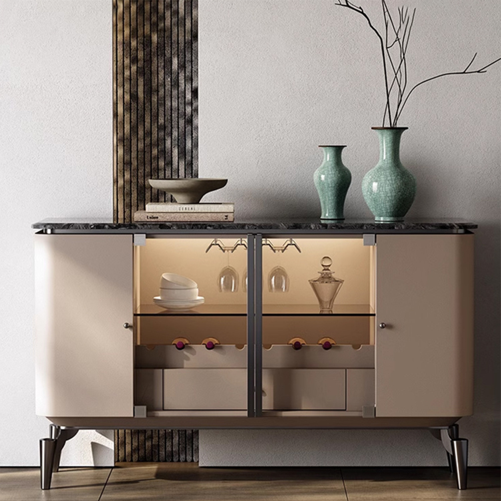 LUXORA SC1031 Dining Countertop 150CM Modern Simple Slab Rock Sideboard