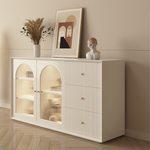 LUXORA SC1033 Simple Cream 150CM Style Modern Sideboard