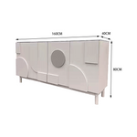 LUXORA SC1038 Light Luxury Ultra-Crystal Dining 140/160CM Countertop Sideboard