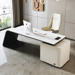 LUXORA WD1002 Style Sintered Stone Minimalist 180/200/220/240cm Desk